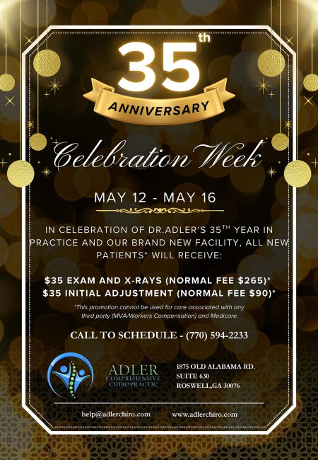 Celebrating our 35th year in practice serving our Roswell and surrounding community but also celebraing the opening of our new office.